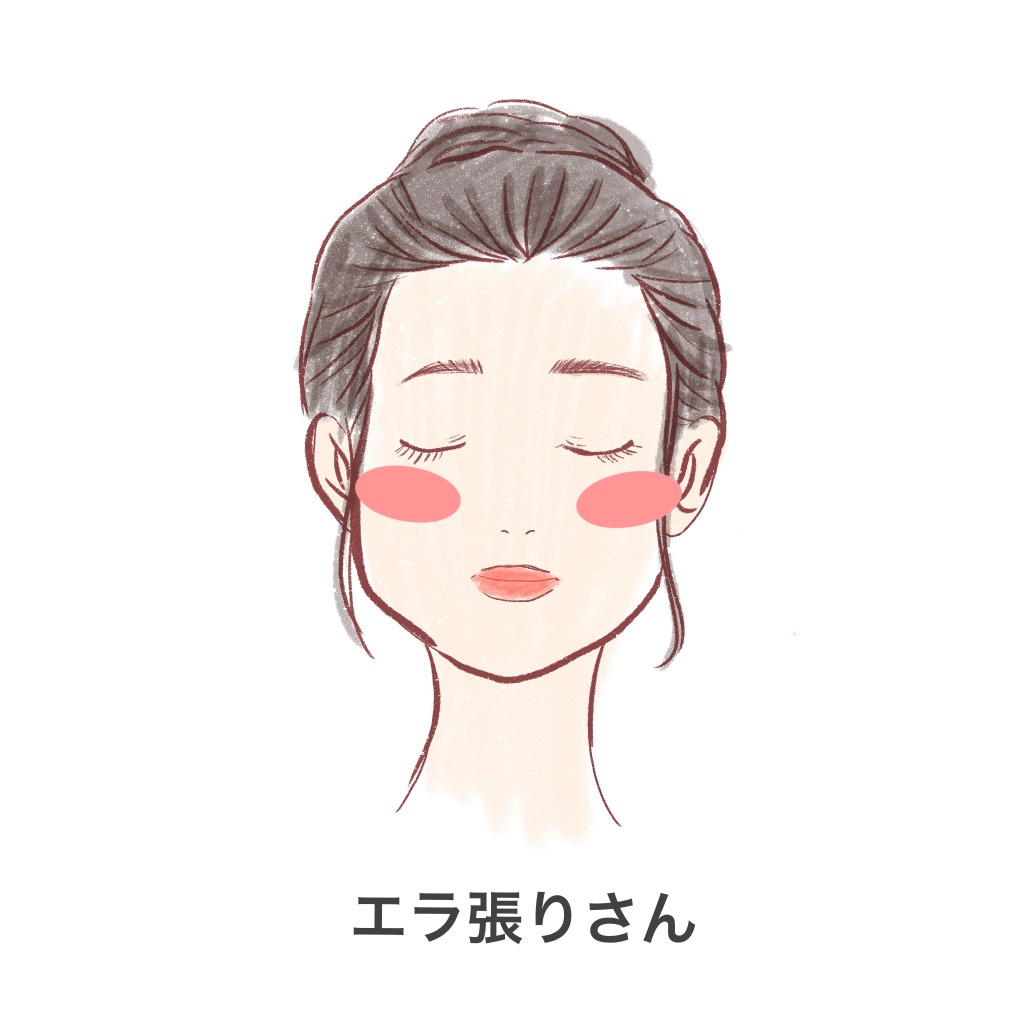 「痩せ見え」するチークの入れ方の画像